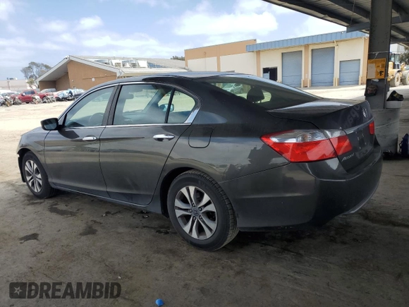 2014 Honda Accord Sedan LX with VIN 1HGCR2F35EA098896, listed as a Copart auction lot 53082635 with 148,008 mi miles and Salvage Title. Bid and sale history available at carsss.com. Image 2.
