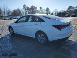 2022 Hyundai Elantra SE with VIN 5NPLL4AG1NH055705, listed as a Copart auction lot 42786315 with 39,498 mi miles and Salvage Title. Bid and sale history available at carsss.com. Image 2.