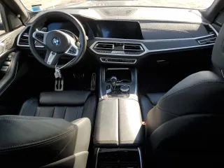 2022 BMW X7 xDrive40i with VIN 5UXCW2C02N9M84404, listed as a Copart auction lot 45557825 with 0 mi miles and Salvage Title. Bid and sale history available at carsss.com. Image 8.