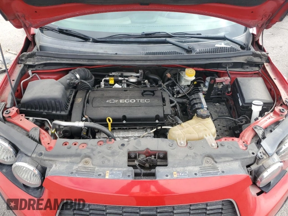 2013 Chevrolet Sonic LS with VIN 1G1JA6SH0D4206336, listed as a Copart auction lot 48973885 with 69,788 mi miles and Salvage title. Bid and sale history available at DreamBid. Image 12.