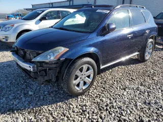 2007 Nissan Murano SL with VIN JN8AZ08W97W618030, listed as a Copart auction lot 41556114 with 131,182 mi miles and Clean Title. Bid and sale history available at DreamBid. Image 1.