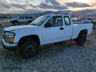 2007 Chevrolet Colorado LT w/1LT with VIN 1GCDT19E878135610, listed as a Copart auction lot 78687164 with 120,693 mi miles and Salvage Title. Bid and sale history available at carsss.com. Image 1.