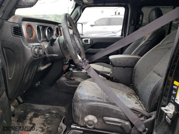 2022 Jeep Gladiator Mojave with VIN 1C6JJTEG7NL162696, listed as a Copart auction lot 80063264 with 0 mi miles and Salvage Title. Bid and sale history available at carsss.com. Image 7.