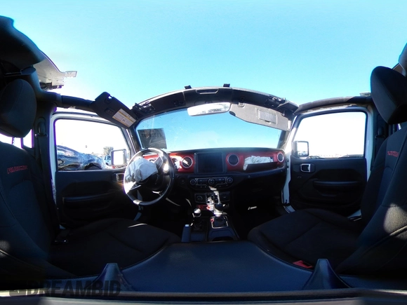 2019 Jeep Wrangler Unlimited Rubicon with VIN 1C4HJXFN7KW505383, listed as a IAAI auction lot 41220907 with 53,578 mi miles and . Bid and sale history available at DreamBid. Image 18.