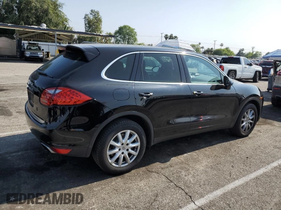 2012 Porsche Cayenne with VIN WP1AA2A26CLA11325, listed as a Copart auction lot 60490855 with 103,488 mi miles and Clean title. Bid and sale history available at DreamBid. Image 3.