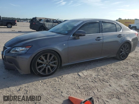 2014 Lexus GS 350 with VIN JTHBE1BL4E5038010, listed as a Copart auction lot 62227354 with 128,277 mi miles and Salvage Title. Bid and sale history available at carsss.com. Image 1.