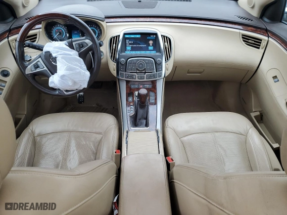 2013 Buick LaCrosse Premium 1 with VIN 1G4GF5E35DF221296, listed as a Copart auction lot 47666125 with 129,341 mi miles and Salvage Title. Bid and sale history available at carsss.com. Image 8.