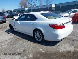 2011 Lexus LS 460 with VIN JTHCL5EF3B5009505, listed as a IAAI auction lot 41907674 with 137,936 mi miles and . Bid and sale history available at DreamBid. Image 3.