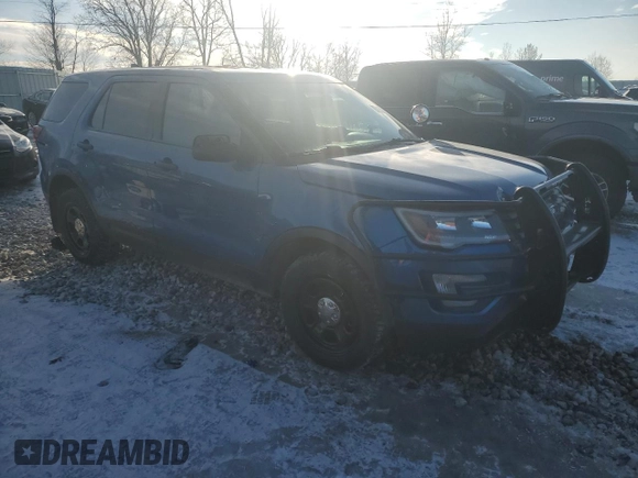 2017 Ford Police Interceptor Utility с VIN 1FM5K8AR5HGA48667, выставлен на аукционе Copart как лот 43785555 с пробегом 115 923 миль миль и Чистый • Clean title. История ставок и продаж доступна на DreamBid. Изображение 4.