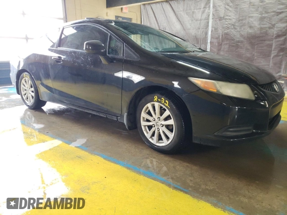 2012 Honda Civic Cpe EX-L with VIN 2HGFG3B16CH530553, listed as a Copart auction lot 47169475 with 122,737 mi miles and Clean Title. Bid and sale history available at carsss.com. Image 4.