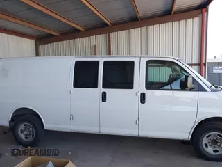 2016 Chevrolet Express Cargo Van with VIN 1GCWGBFF9G1260298, listed as a IAAI auction lot 41695976 with 375,350 mi miles. Bid and sale history available at carsss.com. Image 13.