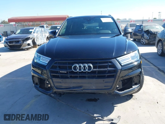 2020 Audi Q5 Premium with VIN WA1ANAFY4L2088840, listed as a IAAI auction lot 41392034 with 33,501 mi miles and . Bid and sale history available at DreamBid. Image 13.