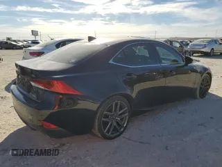 2018 Lexus IS 350 with VIN JTHBZ1D22J5033505, listed as a Copart auction lot 81180994 with 30,467 mi miles and Salvage title. Bid and sale history available at DreamBid. Image 3.