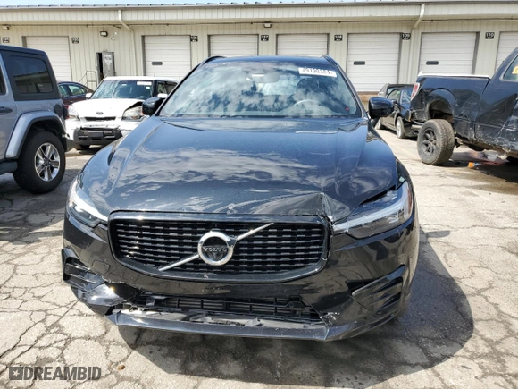 2021 Volvo XC60 R-Design with VIN YV4A22RM9M1887255, listed as a Copart auction lot 49190384 with 38,905 mi miles and Salvage Title. Bid and sale history available at carsss.com. Image 5.