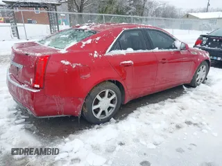 2008 Cadillac CTS AWD w/1SB with VIN 1G6DS57VX80129520, listed as a IAAI auction lot 41569142 with 131,828 mi miles. Bid and sale history available at carsss.com. Image 4.