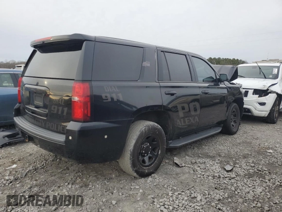2020 Chevrolet Tahoe Commercial z VIN 1GNLCDEC2LR230788, wystawiony jako Copart lot #89169945 z przebiegiem Nie podano mil oraz Szkoda całkowita • Salvage title. Historia ofert i sprzedaży dostępna na DreamBid. Obrazek 3.