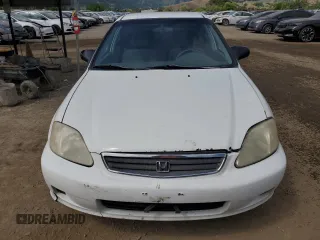 2000 Honda Civic LX with VIN 2HGEJ6677YH546801, listed as a Copart auction lot 55528945 with 224,812 mi miles and Salvage Title. Bid and sale history available at DreamBid. Image 5.