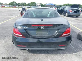 2018 Mercedes-Benz SLC with VIN WDDPK3JA1JF151757, listed as a IAAI auction lot 41234787 with 68,035 mi miles. Bid and sale history available at carsss.com. Image 17.