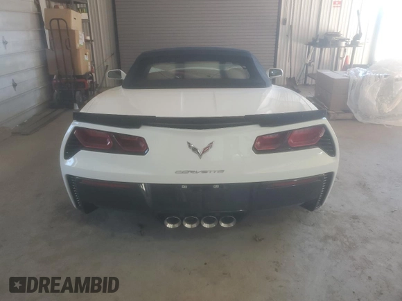 2019 Chevrolet Corvette Grand Sport 2LT with VIN 1G1YY3D78K5113083, listed as a Copart auction lot 79582034 with 6,532 mi miles and Non Repairable. Bid and sale history available at carsss.com. Image 6.