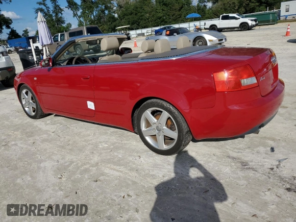 2003 Audi A4 1.8T with VIN WAUAC48H93K017897, listed as a Copart auction lot 75279164 with 177,501 mi miles and Salvage Title. Bid and sale history available at carsss.com. Image 2.