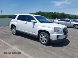 2017 GMC Terrain SLE with VIN 2GKALMEK0H6279714, listed as a IAAI auction lot 39377807 with 90,901 mi miles. Bid and sale history available at carsss.com. Image 1.