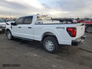 2024 Ford F-150 XL with VIN 1FTFW1L5XRKE05208, listed as a Copart auction lot 83982634 with 5,444 mi miles and Salvage Title. Bid and sale history available at carsss.com. Image 2.
