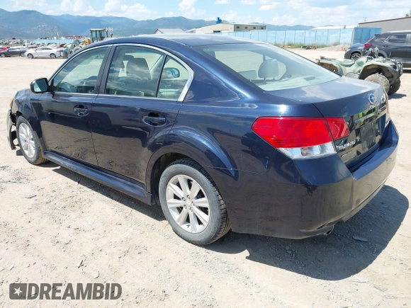 2012 Subaru Legacy Premium with VIN 4S3BMCB62C3022259, listed as a IAAI auction lot 42463790 with 165,685 mi miles and . Bid and sale history available at DreamBid. Image 3.
