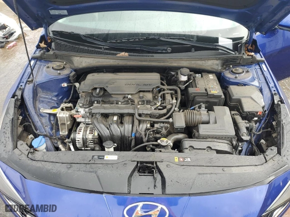 2023 Hyundai Elantra Limited with VIN KMHLP4AG9PU515797, listed as a Copart auction lot 43249305 with 49,763 mi miles and Salvage Title. Bid and sale history available at carsss.com. Image 11.