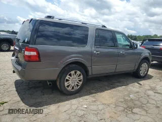 2014 Ford Expedition Max Limited with VIN 1FMJK1K58EEF19719, listed as a Copart auction lot 59755265 with 87,255 mi miles and Clean title. Bid and sale history available at DreamBid. Image 3.