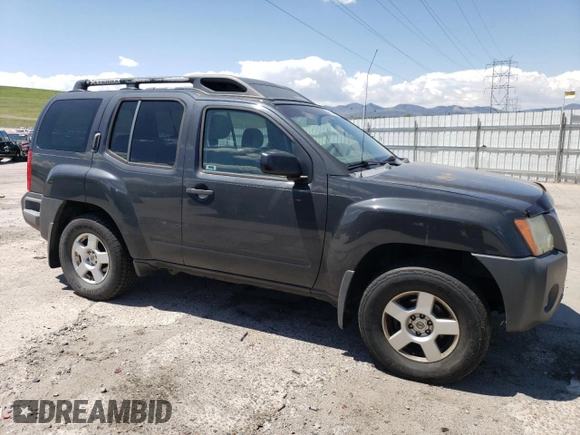 2007 Nissan Xterra SE with VIN 5N1AN08W67C508511, listed as a Copart auction lot 55633605 with 187,154 mi miles and Clean Title. Bid and sale history available at DreamBid. Image 4.