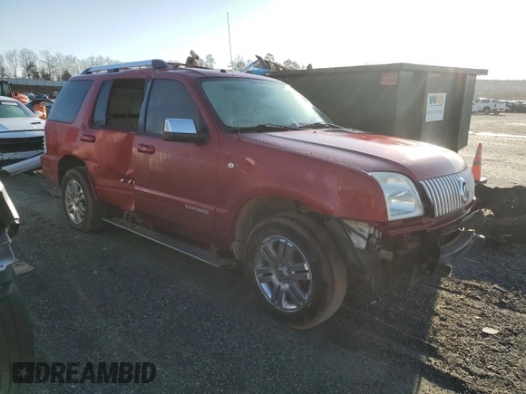 2008 Mercury Mountaineer Premier with VIN 4M2EU38888UJ14333, listed as a Copart auction lot 48708815 with 124,162 mi miles and Salvage Title. Bid and sale history available at carsss.com. Image 4.