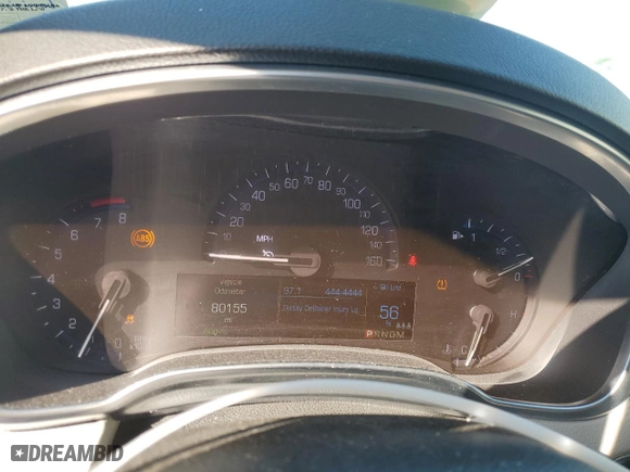 2015 Cadillac SRX Luxury Collection with VIN 3GYFNBE30FS595549, listed as a Copart auction lot 53300615 with 80,155 mi miles and Salvage Title. Bid and sale history available at carsss.com. Image 9.