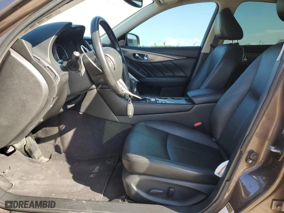 2017 Infiniti Q50 3.0t Premium with VIN JN1EV7AP8HM738406, listed as a Copart auction lot 86564804 with 126,179 mi miles and Salvage Title. Bid and sale history available at carsss.com. Image 7.
