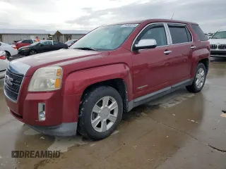 2010 GMC Terrain SLE-1 with VIN 2CTFLCEW4A6357727, listed as a Copart auction lot 74466284 with 0 mi miles and Salvage Title. Bid and sale history available at carsss.com. Image 1.