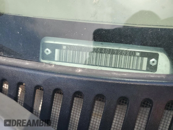 2004 Chevrolet Suburban Z71 with VIN 3GNFK16Z64G192680, listed as a Copart auction lot 61757455 with 257,517 mi miles and Salvage title. Bid and sale history available at DreamBid. Image 13.