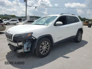 2019 Jeep Cherokee Latitude Plus z VIN 1C4PJMLX6KD106282, wystawiony jako Copart lot #63576375 z przebiegiem 78 207 mil mil oraz Szkoda całkowita • Salvage title. Historia ofert i sprzedaży dostępna na DreamBid. Obrazek 1.