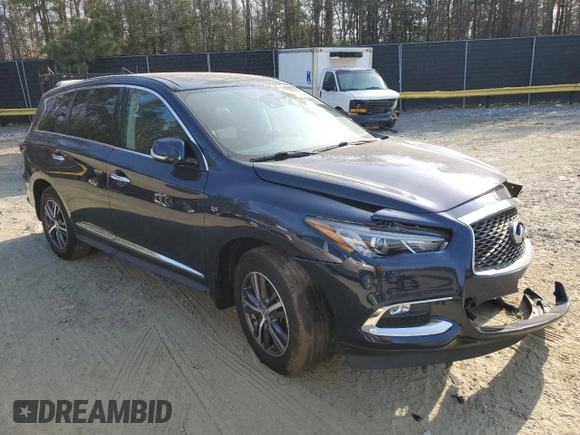 2019 Infiniti QX60 Pure с VIN 5N1DL0MM3KC559206, выставлен на аукционе Copart как лот 50775555 с пробегом 62 914 миль миль и Списание • Salvage title. История ставок и продаж доступна на DreamBid. Изображение 4.