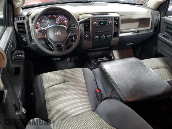 2012 Ram 1500 Express with VIN 1C6RD7KT1CS196557, listed as a Copart auction lot 53502005 with 140,869 mi miles and Salvage title. Bid and sale history available at DreamBid. Image 8.