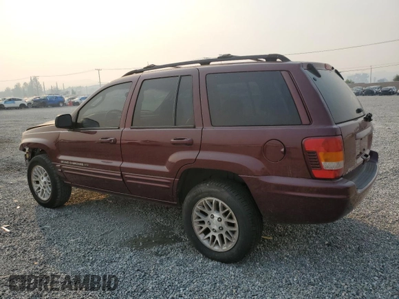 2002 Jeep Grand Cherokee Limited with VIN 1J4GX58S82C230247, listed as a Copart auction lot 73573554 with 160,357 mi miles and Salvage Title. Bid and sale history available at DreamBid. Image 2.