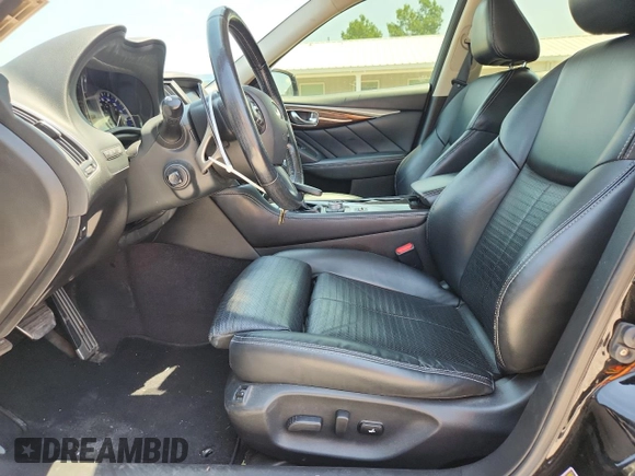 2015 Infiniti Q50 Premium z VIN JN1BV7AR7FM392527, wystawiony jako Copart lot #60489105 z przebiegiem 189 759 mil mil oraz Szkoda całkowita • Salvage title. Historia ofert i sprzedaży dostępna na DreamBid. Obrazek 7.