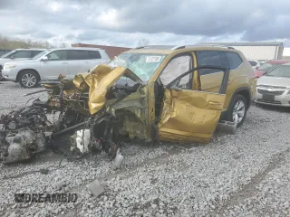 2018 Volkswagen Atlas SEL z VIN 1V2MR2CA5JC563101, wystawiony jako Copart lot #51227585 z przebiegiem Nie podano mil oraz Szkoda całkowita • Salvage title. Historia ofert i sprzedaży dostępna na DreamBid. Obrazek 1.