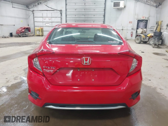 2020 Honda Civic LX with VIN 2HGFC2F6XLH551000, listed as a IAAI auction lot 42279270 with 76,134 mi miles and . Bid and sale history available at DreamBid. Image 16.