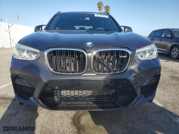 2020 BMW X3 M Competition with VIN 5YMTS0C07L9B75827, listed as a Copart auction lot 46187434 with 32,418 mi miles. Bid and sale history available at carsss.com. Image 5.