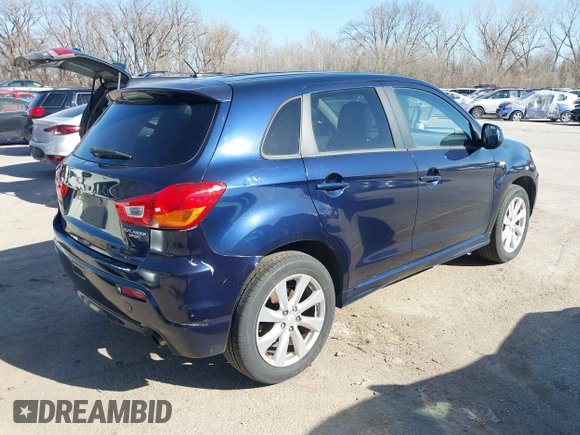 2012 Mitsubishi Outlander Sport SE with VIN JA4AR4AU2CZ004533, listed as a IAAI auction lot 41822155 with 227,478 mi miles. Bid and sale history available at carsss.com. Image 4.