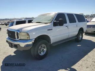2001 Ford Excursion Limited with VIN 1FMSU43F51EB52019, listed as a Copart auction lot 68394774 with 258,971 mi miles and Clean Title. Bid and sale history available at DreamBid. Image 1.