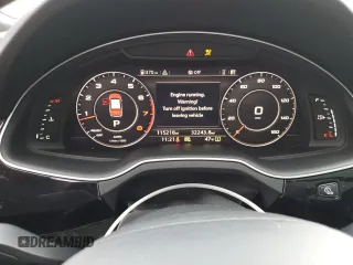 2017 Audi Q7 Premium Plus with VIN WA1LAAF71HD032877, listed as a Copart auction lot 46947115 with 115,218 mi miles and Salvage Title. Bid and sale history available at carsss.com. Image 9.