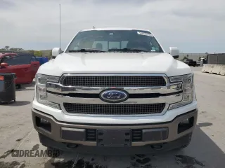 2019 Ford F-150 XL with VIN 1FTEW1E51KFB58751, listed as a Copart auction lot 50058755 with 102,411 mi miles and Salvage Title. Bid and sale history available at carsss.com. Image 5.
