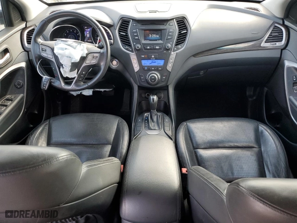 2013 Hyundai Santa Fe Limited with VIN KM8SR4HF4DU033706, listed as a Copart auction lot 45196185 with 92,100 mi miles and Salvage Title. Bid and sale history available at carsss.com. Image 8.
