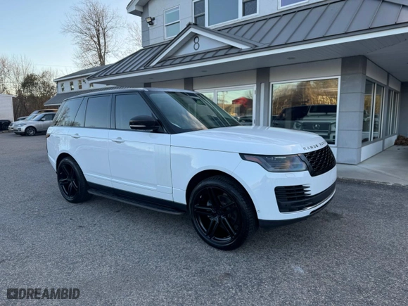 2018 Land Rover Range Rover HSE with VIN SALGS2RK1JA381161, listed as a Copart auction lot 49123635 with NaN miles and Clean Title. Bid and sale history available at carsss.com. Image 1.
