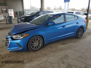 2018 Hyundai Elantra SEL with VIN 5NPD84LFXJH308525, listed as a Copart auction lot 52848645 with 96,191 mi miles and Salvage Title. Bid and sale history available at DreamBid. Image 1.